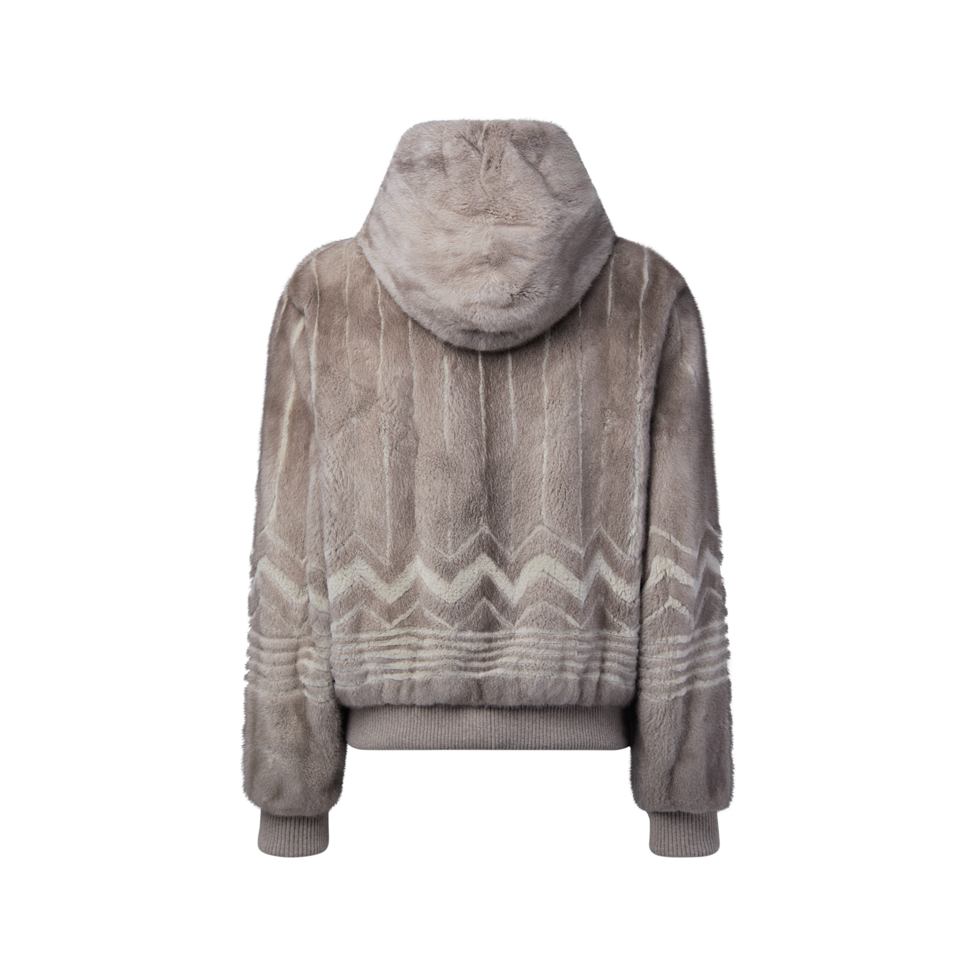 Zipped Hooded Mink Blouson - Ready-to-Wear | LOUIS VUITTON